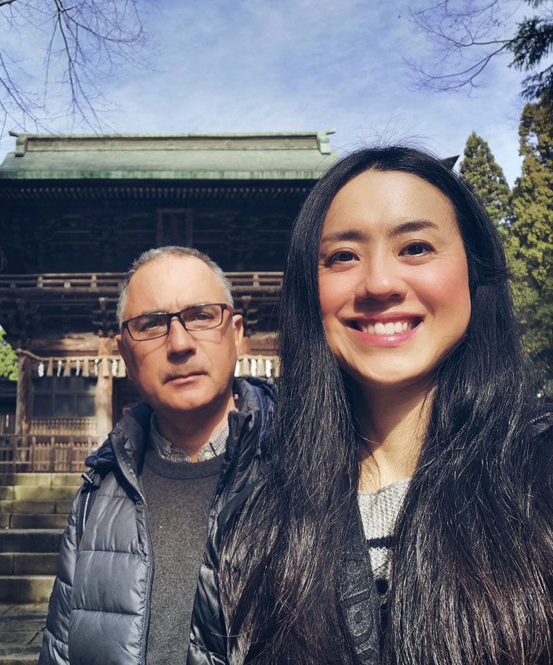 Danilo e Yumiko di viaggiappone