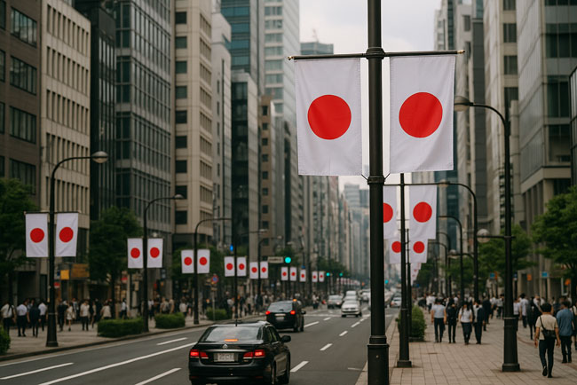 bandiere giapponesi