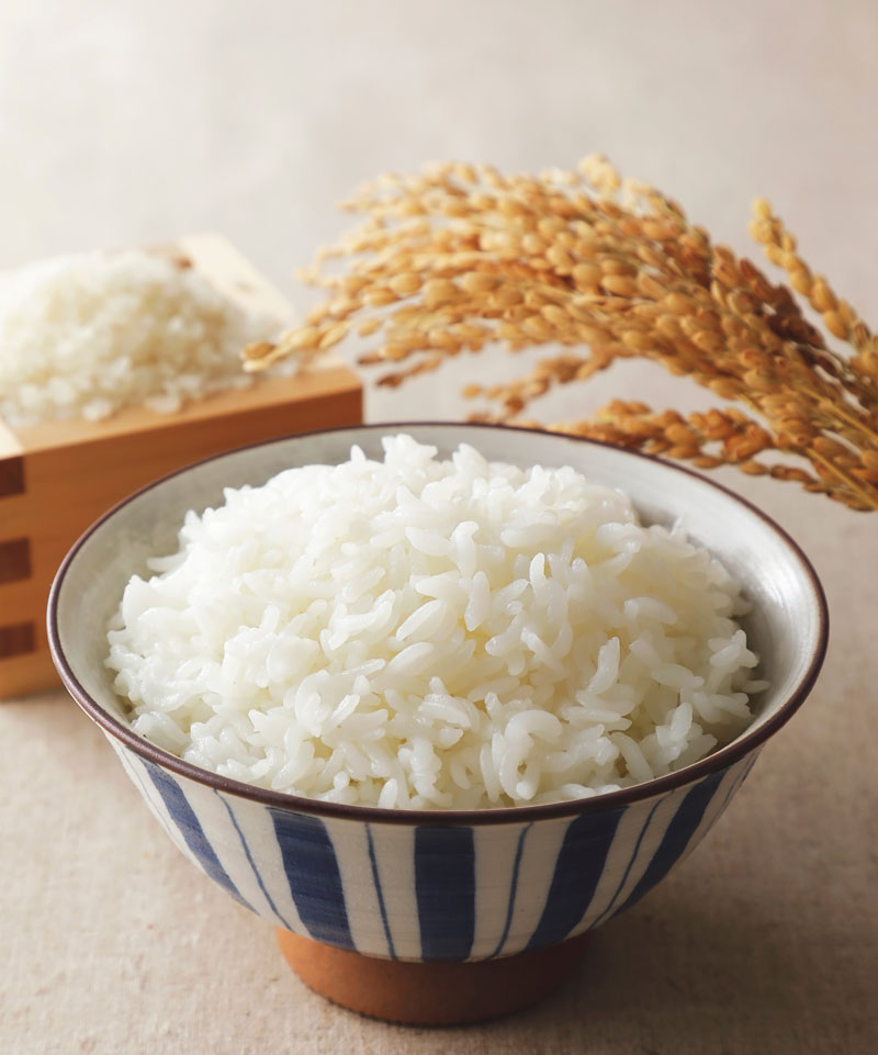 una ciotola di riso giapponese