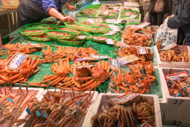 Mercato di Omicho, Kanazawa